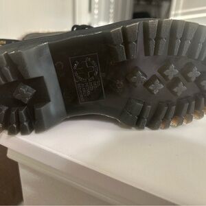 Dr. Martens Black Boots with Sturdy Soles